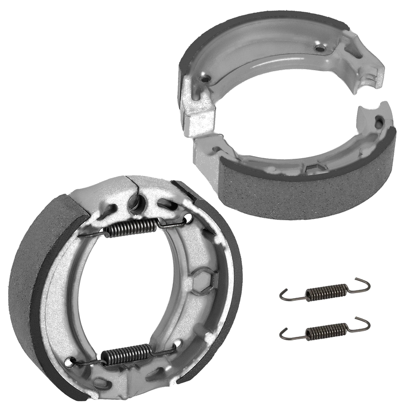 Yamaha Tri-Moto 175 200 225 YT175 YTM200 YTM225 2 x Brake Shoes (1982–1986)