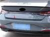 Hyundai Elantra Carbon Fiber Rear Trunk Lid Cover Trim (2021-2024)