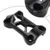 Honda CB500X Handlebar Riser Mount Clamp Cover Black (2019-2022)