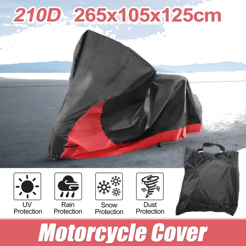 Harley Street Glide FLHX FLTR Touring 2 x in 1 Motorcycle Cover Protector