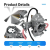 Yamaha Rhino 660 YXR660 Carburetor Intake Manifold Air Filter (2004–2007)