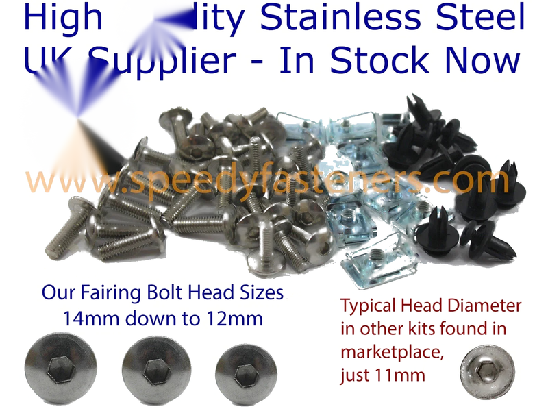 Aprilia RS4 50 Stainless Steel / Bolt Clip (2011–2011)