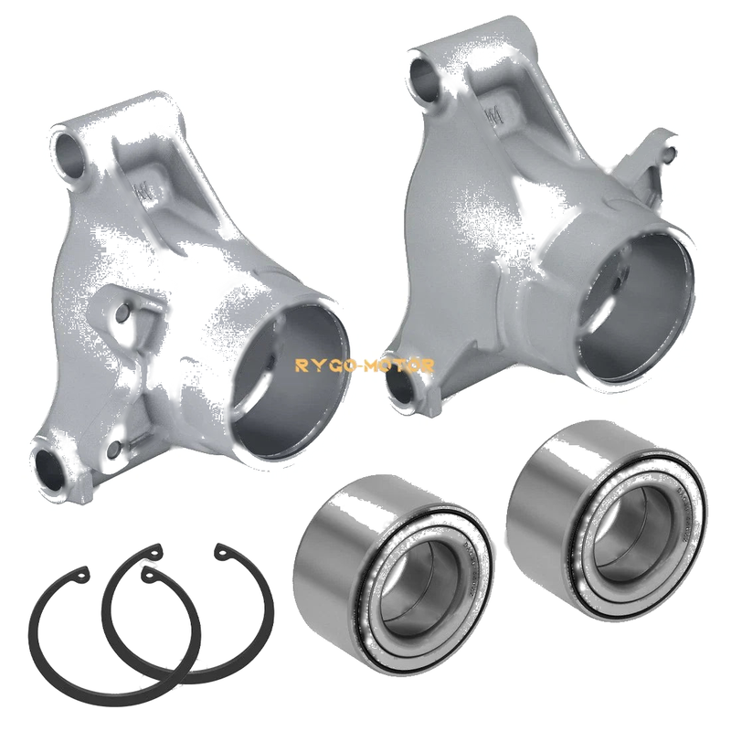 Polaris Sportsman RZR 500 700 800 2 x Left & Right Wheel Carrier W/Bearings