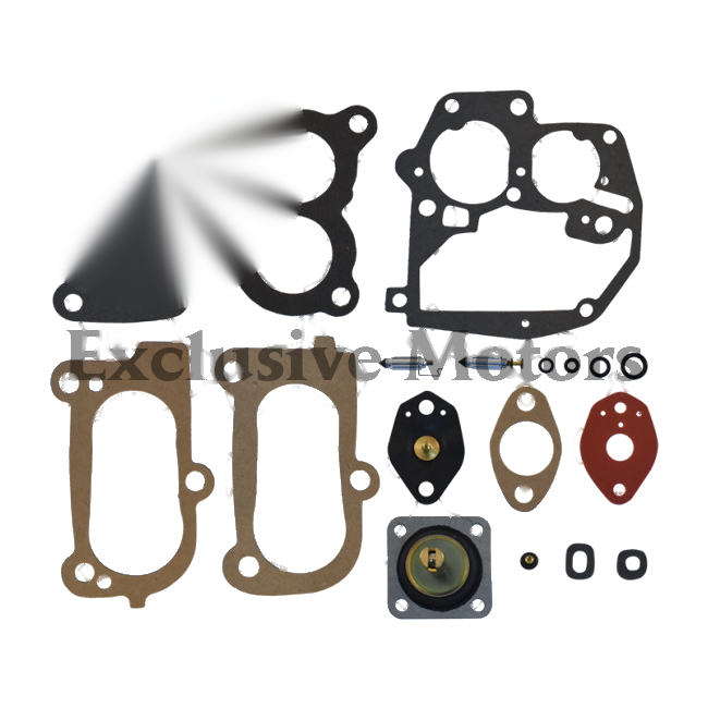 Pierburg Style 2E2 / 2E3 Carburettor Rebuild Kit (1975-1992)