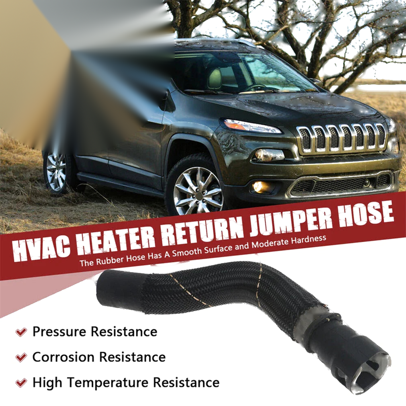 Chrysler 200, 2014-2015 Jeep Cherokee HVAC Heater Hose Connector (2015)