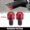 Motorcycle Handlebar End Caps 18mm Plug Bar End Aluminum Alloy