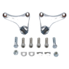 Harley Sportster Chrome Passenger Footpeg Mounts (2004-2013)