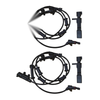 Jeep Wrangler JK 2007-2017 2x Front & Rear LH & RH ABS Wheel Speed Sensors Suitable