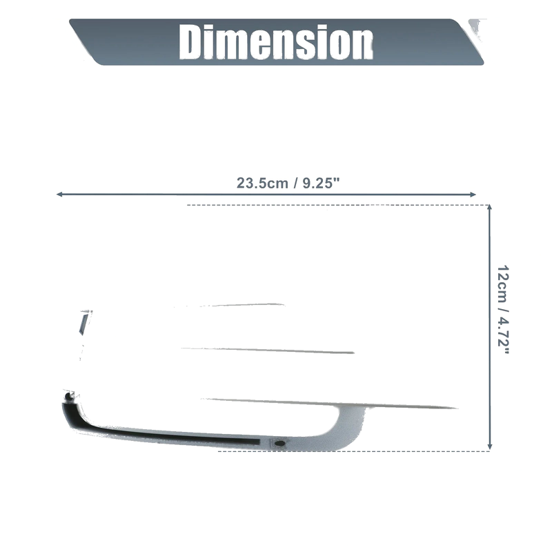 Mercedes Benz A Class B Class C Class Right Mirror Cover Cap White (2012-2019)