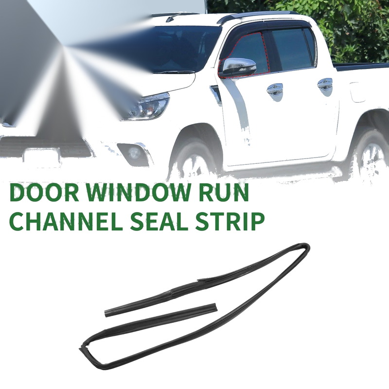 Toyota 1 Pc Front Left Door Window Run Channel Seal Strip