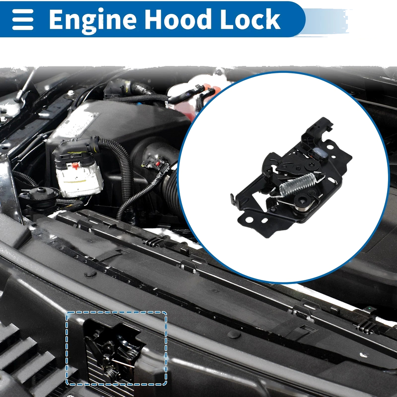 Ford Focus Hood Latch Assembly (2012-2023)