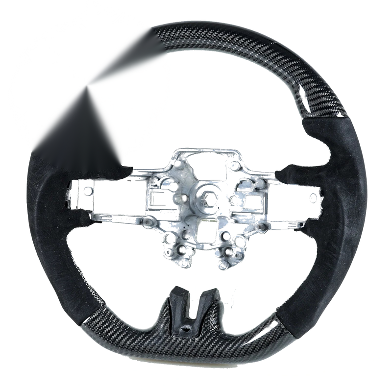 Ford Mustang Carbon Fiber Suede Steering Wheel (2019-2022)