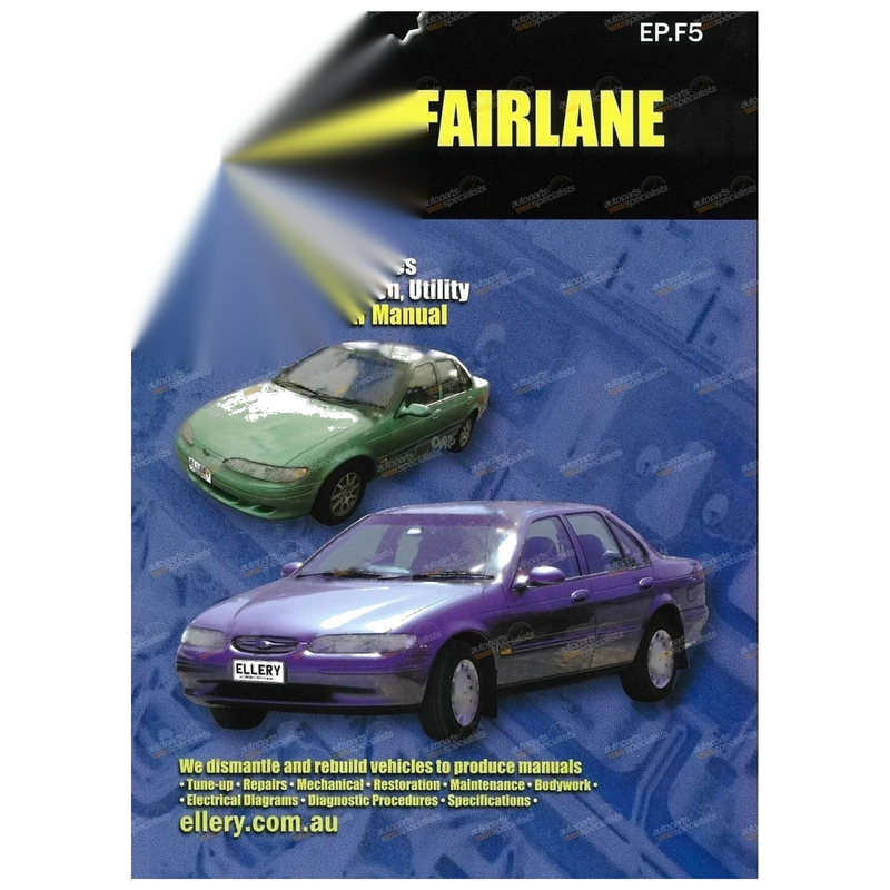 Falcon EF EL Fairlane NF NL LTD Fairmont Manual (1994-1998)