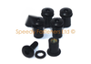 Suzuki GSX-R600 Schwarz Alu Verkleidung Frontscheibe Clip (2001–2003)