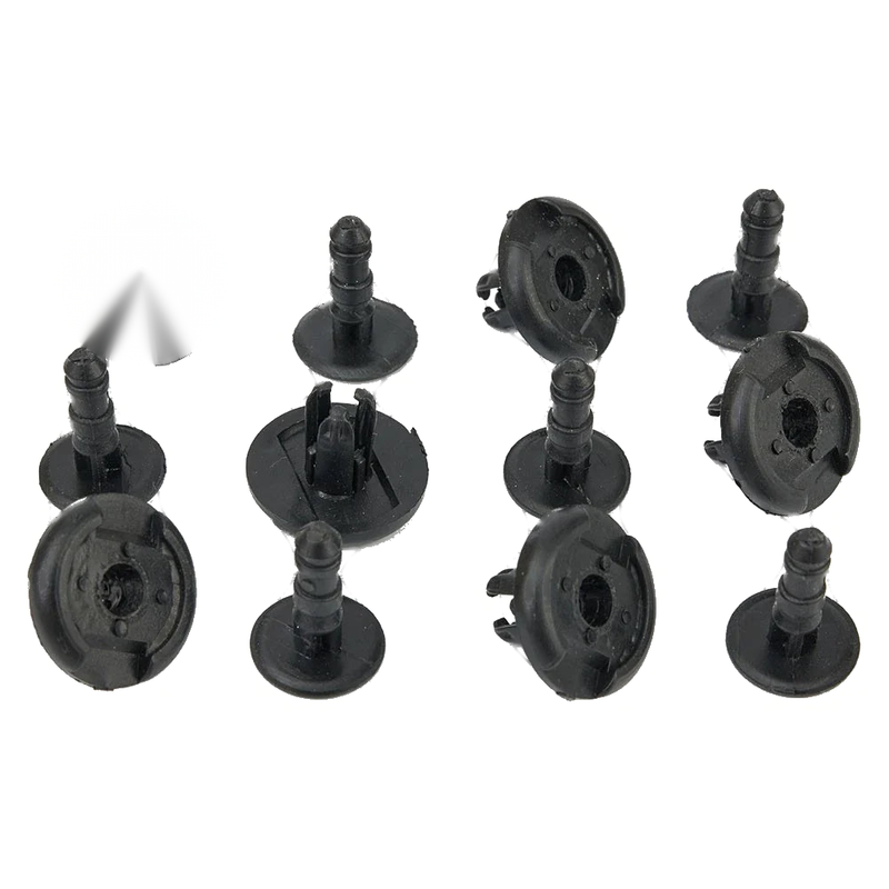 20 x Plastic Car Door Trim Clip Bumper Rivets Screws Panel Push Fastener Kit