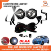 Mitsubishi Mirage Hatchback Front Fog Light Lamp Assembly (2012-2016)
