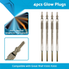 Great Wall V200 X200 STEED GW4D20 2.0L Diesel Engine 4 x Glow Plugs