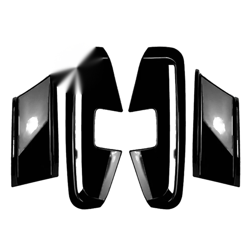BMW 4 Series G22 G23 M Sport Black Front Bumper Air Vent Spoiler (20-24)
