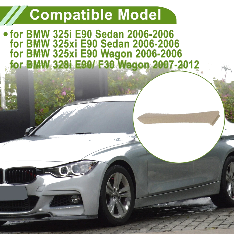 BMW 325i E90 Sedan Door Handle Pull Trim Cover (2006)