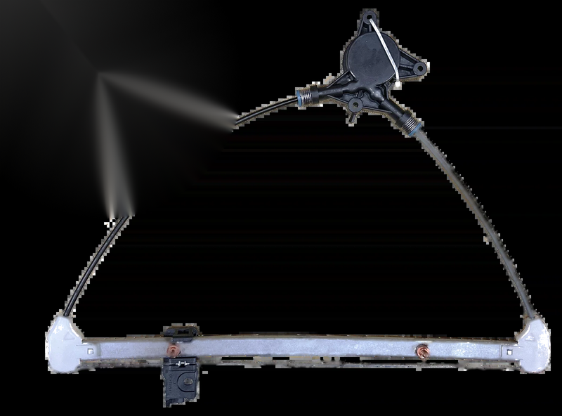 Mazda 6 / Atenza GG GY Rear Right Window Regulator W/o Motor (2002–2007)