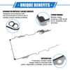 Chrysler 300 Durable Metal Oil Pan Gasket (2005-2009)