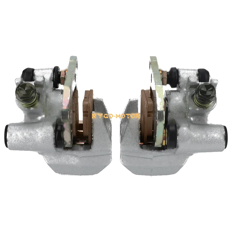 Yamaha Grizzly 600 660 YFM600F YFM660F 2 x Front Caliper & Pads