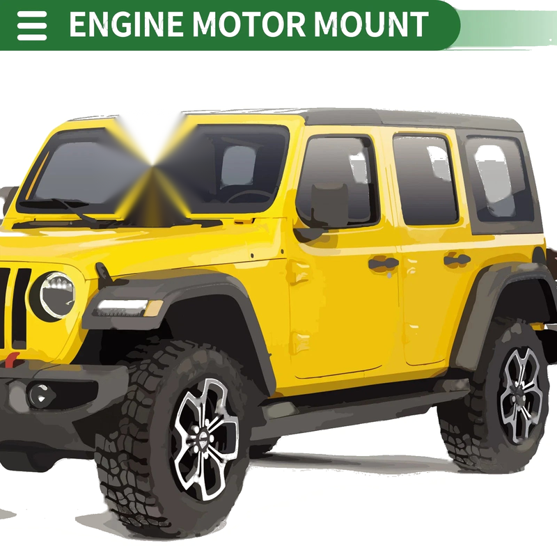 Jeep Wrangler 3.6L Engine Motor Mount (2012-2018)