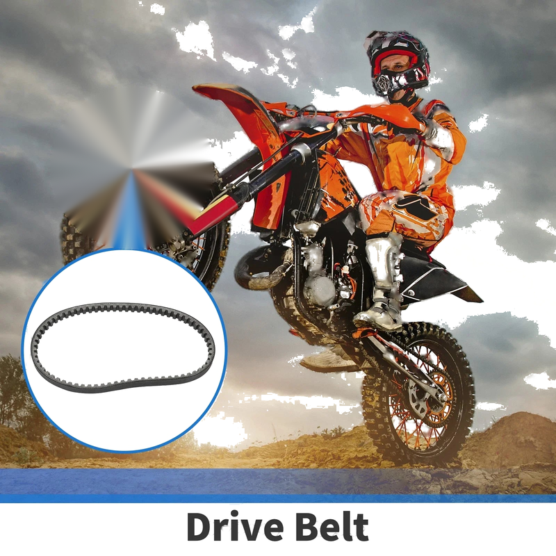 Yamaha 50 BWS Drive Belt 1x Wear-Resistant Rubber Fiber (1990–1994)