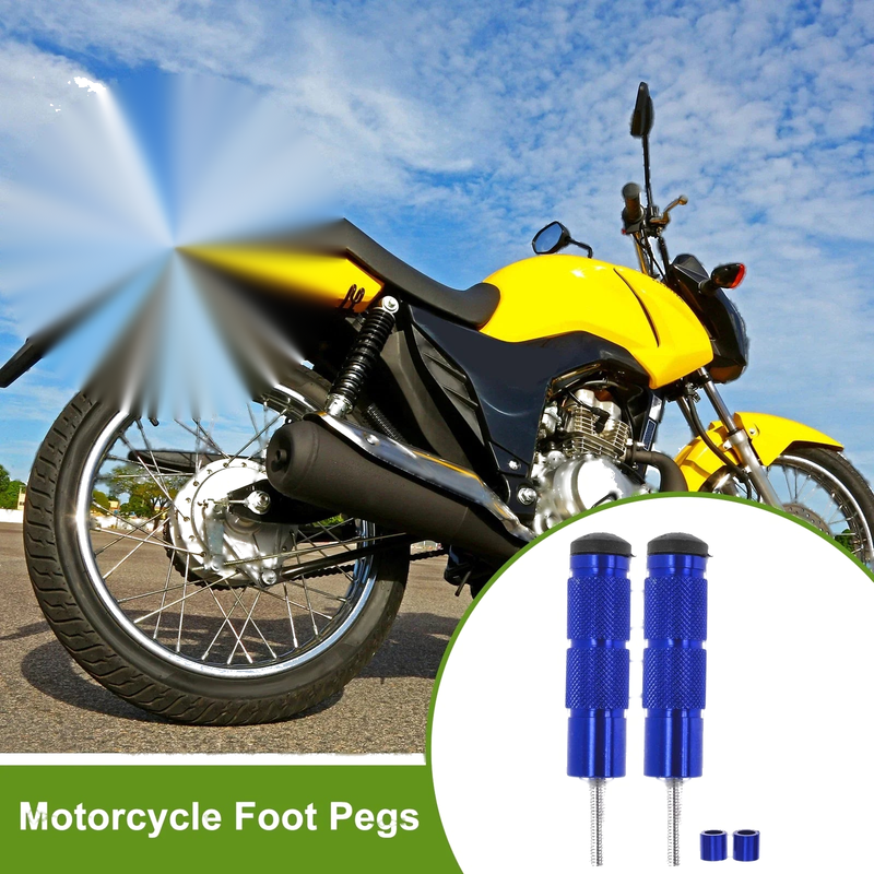 Motorcycle FootPegs / 3.5" / Foot Pedal Blue