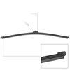 BMW X1 Rear Wiper Blade Arm Set 350mm (2016-2020)