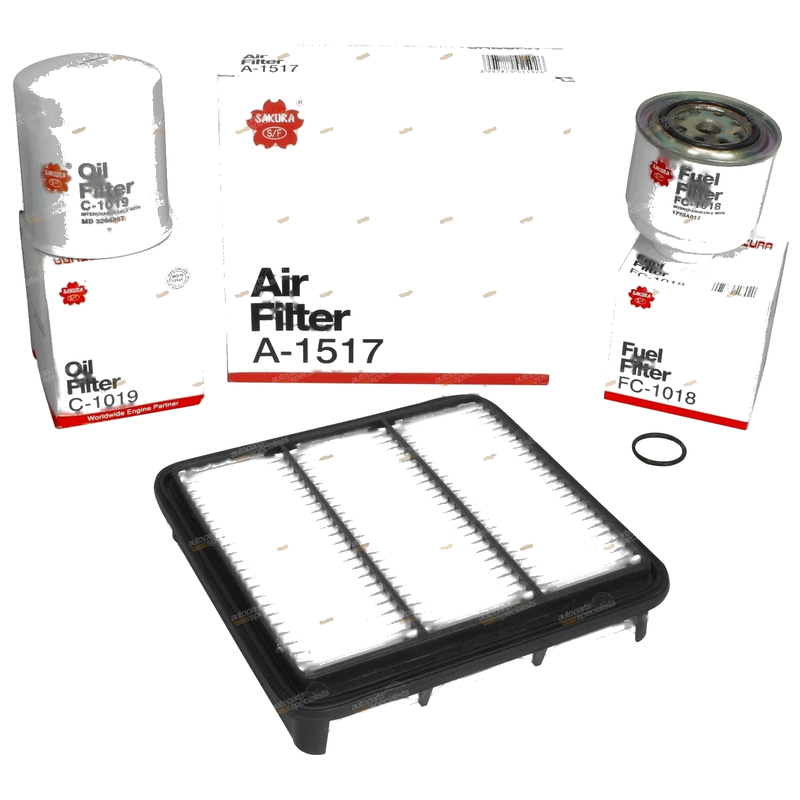 Challenger Oil Air Fuel Filter Service Kit 2.5L (2009-2015)