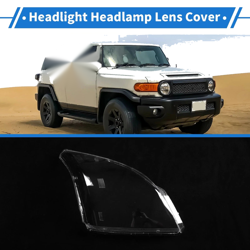 Toyota Prado Front Right Headlight Lens Cover (2003-2009)