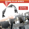 Jeep Wrangler 6 Pcs Spark Plug Wire Ignition Coil Cable (2018-2023)