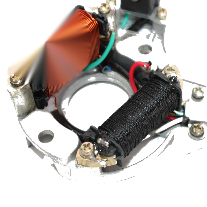 90cc 110cc PIT Quad Dirt Bike ATV Magneto Flywheel Stator Plate