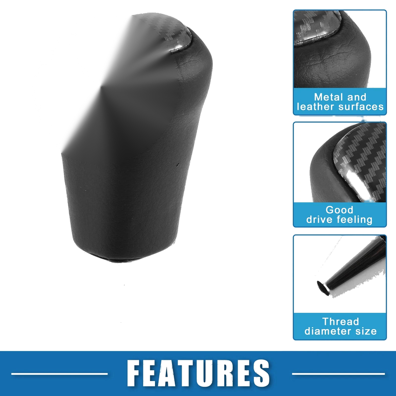 Toyota Land Cruiser Black Gear Shift Knob (2016-2021)