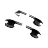 Isuzu D-Max Dmax Matte Black Exterior Door Handle Cover Trim (2021-2022)