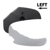 Ford Transit Left Side White Mirror Glass with Back Convex Non-Heated