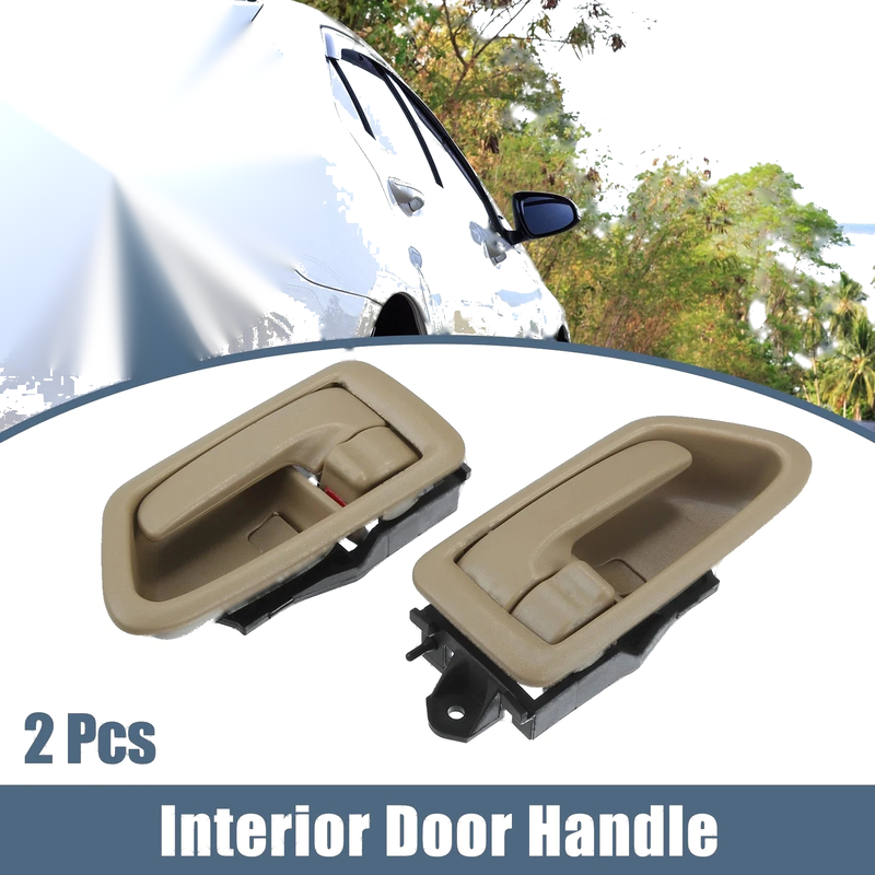Toyota Camry Left and Right Interior Door Handle 2 x Light Brown