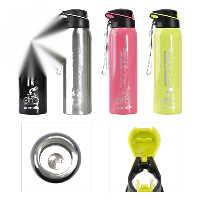 Mountain Bicycle Riding Insulated Stainless Steel Thermos Water Bottle