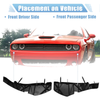 Dodge Challenger Bumper Brackets Cover Kit (2015 - 2021)
