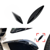 Benz C-Class W205 Front Bumper Lip Splitter Spoiler Canards Black (2015-2018)
