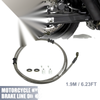 Set 1.9m 6.23ft Motorcycle Hydraulic Brake or Clutch Line Hose with Screws