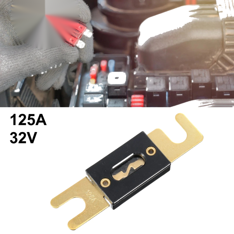 Car Truck Motorcycle Boat Audio CDs 125A ANL Fuse Electrical Protection