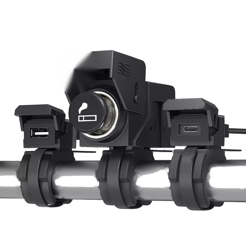 Quick Charge with Easy Installation 30W Motorcycle USB-C Adapter