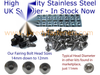 Triumph TT600 Fork Bolts Clips Collars & Windshield (2000–2003)