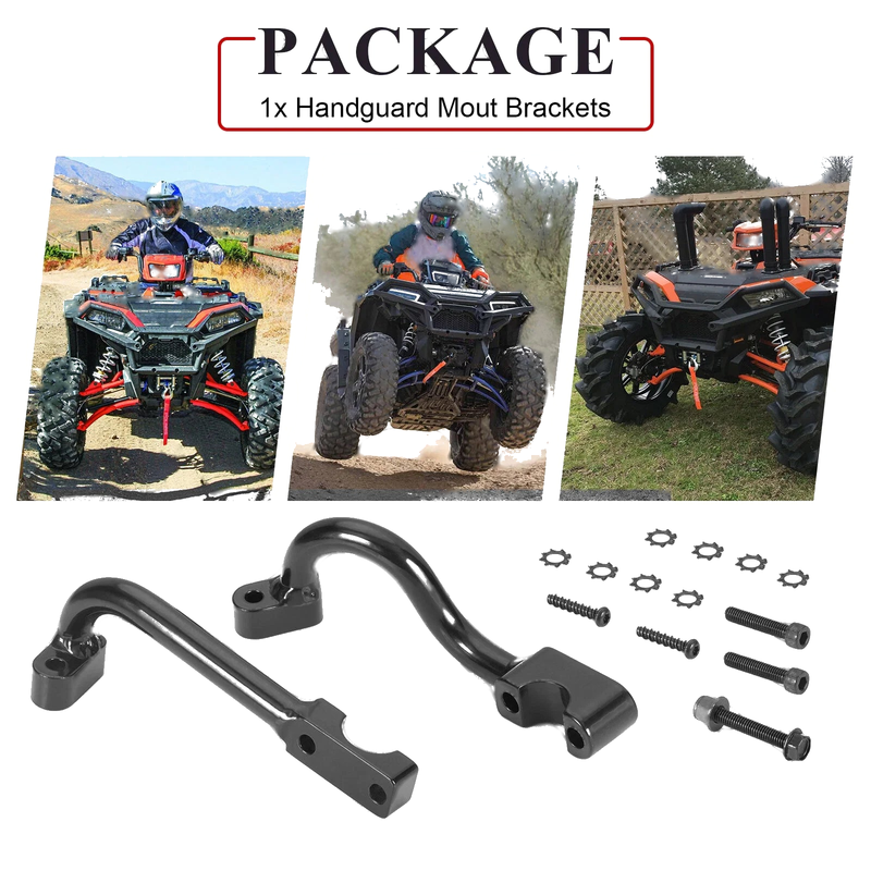 Polaris Rush / RMK / Indy 600 / 800 Hand Wind Guard Mount Kit (2010-2015)