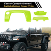 Jeep Wrangler JL JLU Center Console Armrest Switch Button Cover (18-24)