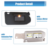 Nissan Passenger Side Sun Visor with Light and Mirror