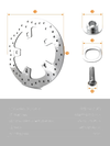 Harley Street Glide 11.8" Front Brake Disc Rotors & Bolts (2014-2024)