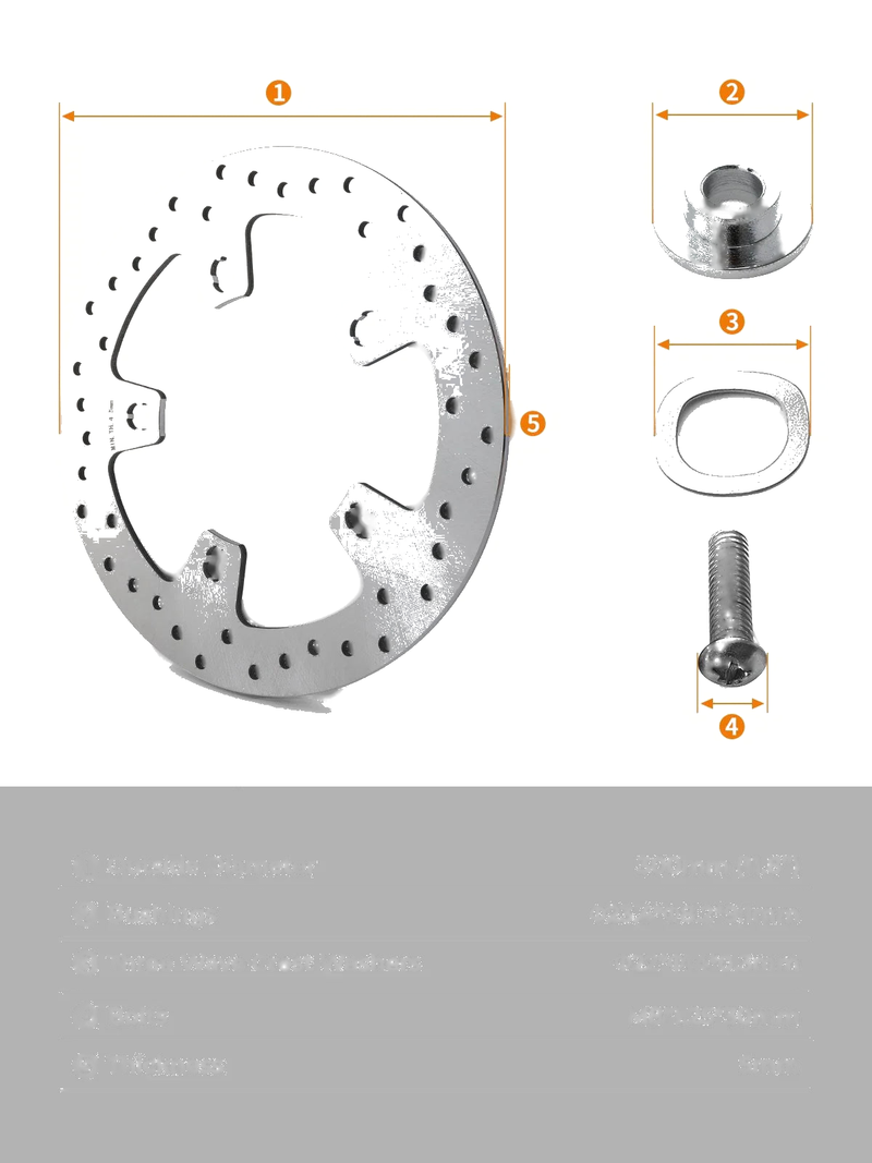 Harley Street Glide 11.8" Front Brake Disc Rotors & Bolts (2014-2024)